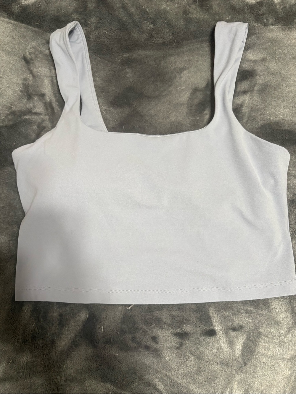 Athleta baby blue sports bra, L